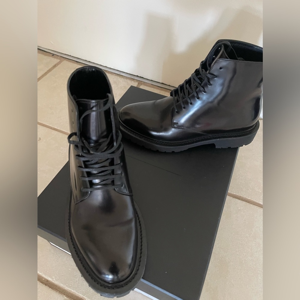 Saint Laurent Army Boots 100% Authentic - Picture 8 of 15